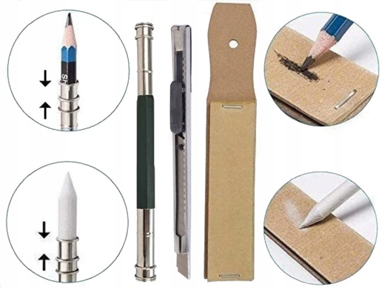 ZESTAW DO SZKICOWANIA RYSOWANIA PROFESJONALNY 32w1