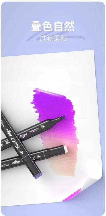 MARKERY ALKOHOLOWE 80 SZT Flamastry Mazaki Pisaki Dwustronne Pro + TORBA